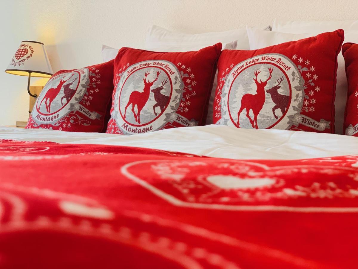 Hotel De Charme La Poste Anzere ภายนอก รูปภาพ