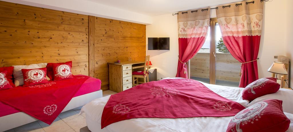 Hotel De Charme La Poste Anzere ภายนอก รูปภาพ