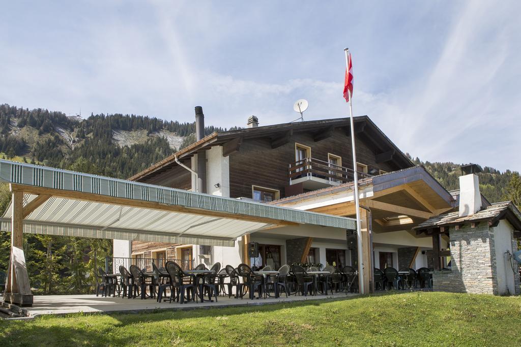 Hotel De Charme La Poste Anzere ภายนอก รูปภาพ